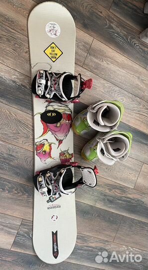 Сноуборд комплект женский 150