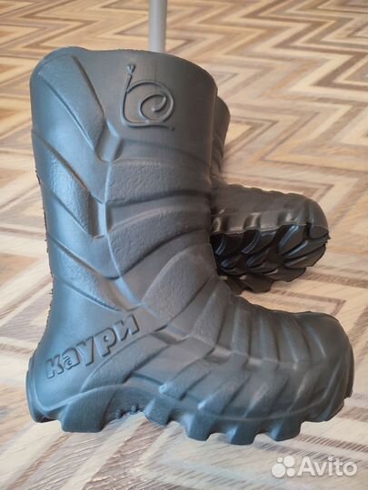 Детские резиновые сапоги Каури из Эва новые