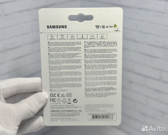Карты памяти samsung evo plus 512гб новые оригинал