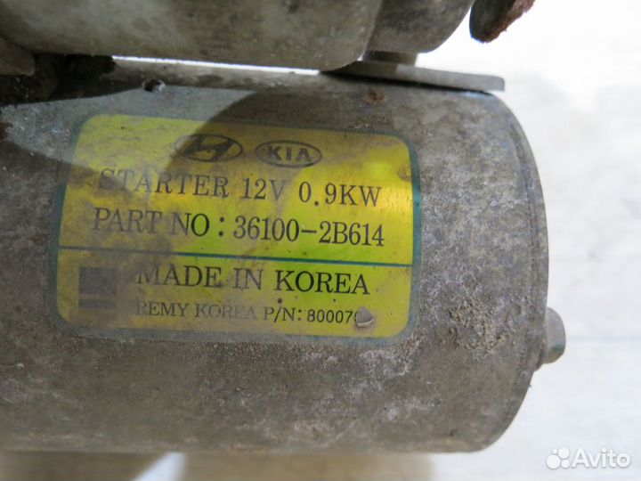 Стартер Hyundai Solaris 2