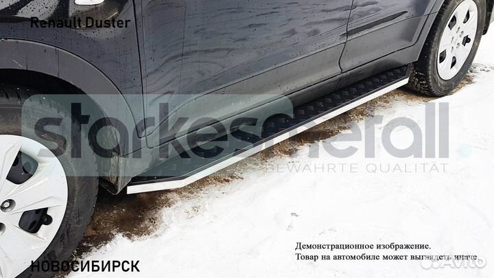 Подножки Renault Duster TOR