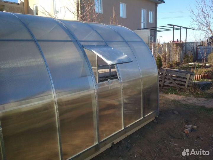 Теплица из оцинкованной трубы