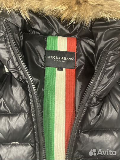 Dolce gabbana пуховик оригинал