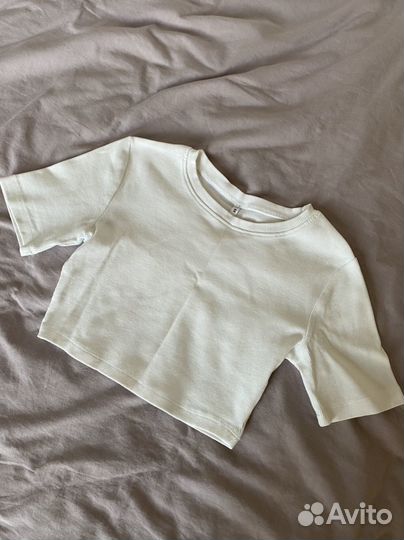 Топ-футболка укороченный