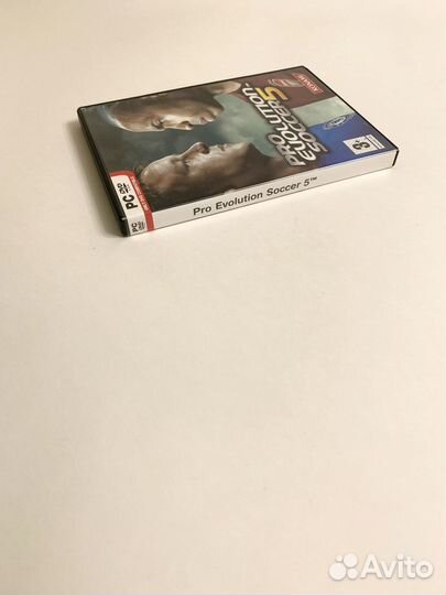 Pro Evolution Soccer 5 зарубежная лицензия DVD-box