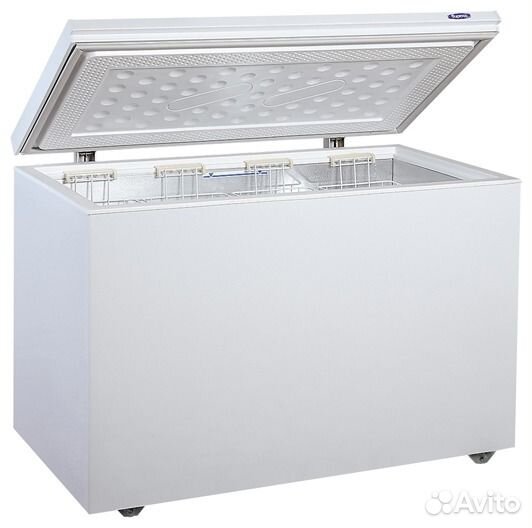 Морозильный ларь бирюса. Новый. 355 литров