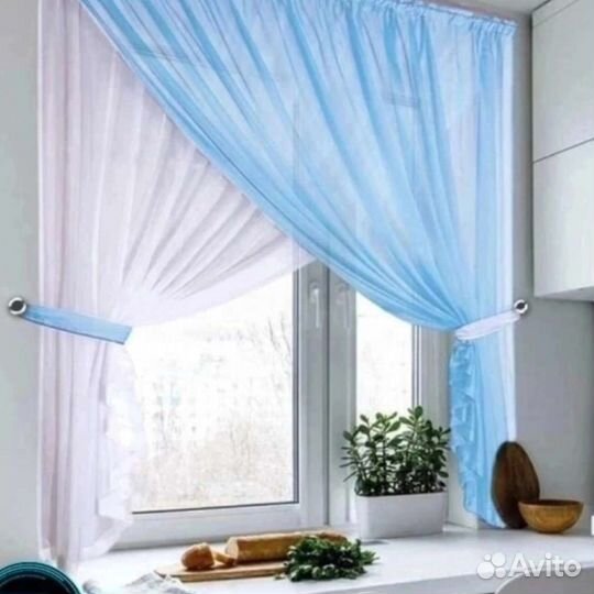 Кухонная тюль