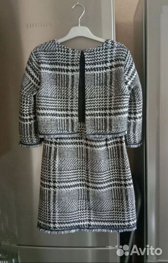 Платье твидовое 40-42 размер