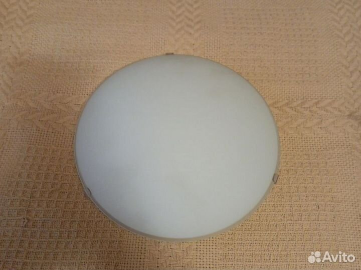 Светильник потолочный круглый таблетка Икея IKEA
