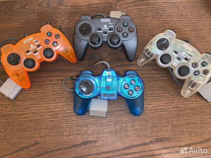 Контроллеры джойстики Sony PlayStation PS1 PS2 PS3