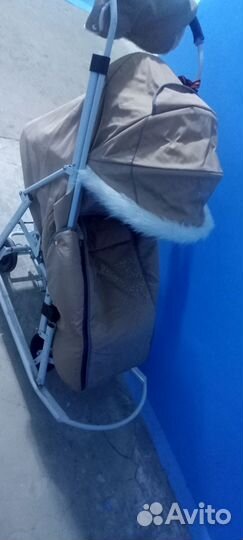 Коляска санки