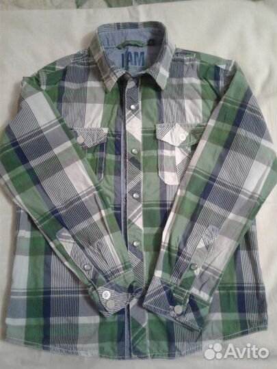 Рубашка на мальчика 140