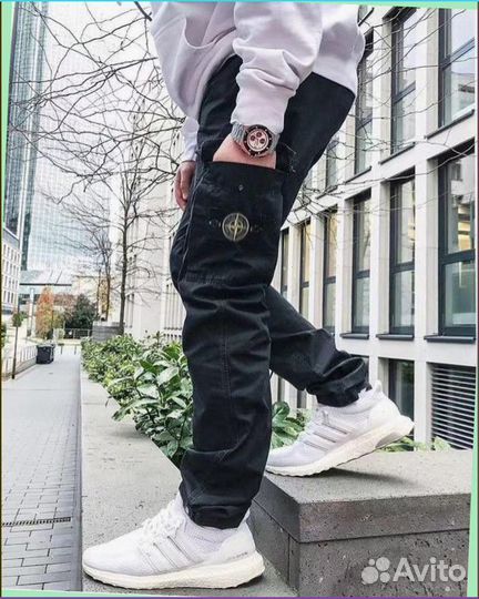 Спортивные штаны карго Stone Island (s - xxl)