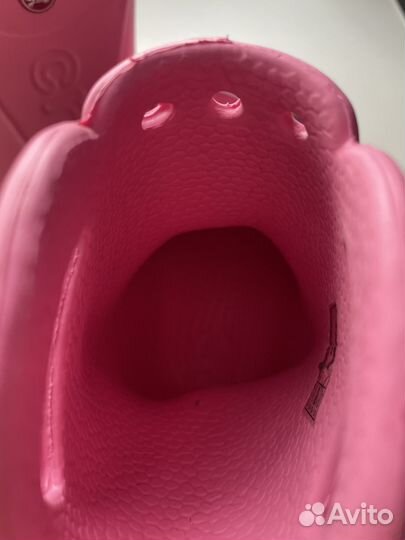 Резиновые сапожки для девочки