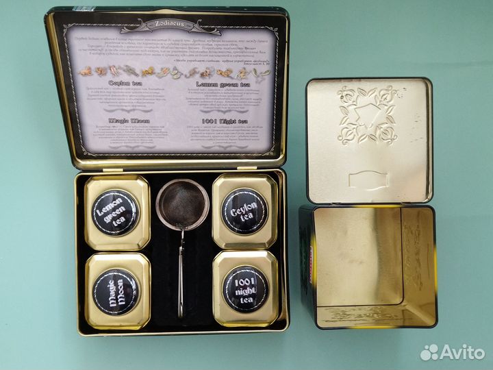 Железная коробка деревянная Подарочная упаковка