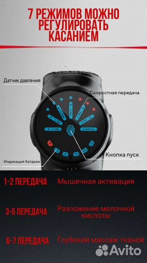 Массажер для ударного восстановление тела