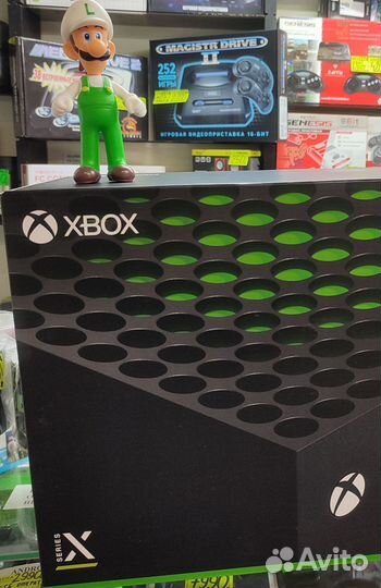 Мощь Xbox Series X с играми в Марио