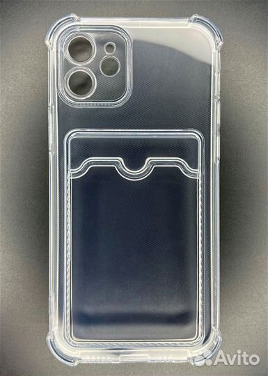 Чехол с картхолдером iPhone/Samsung/Xiaomi/Huawei