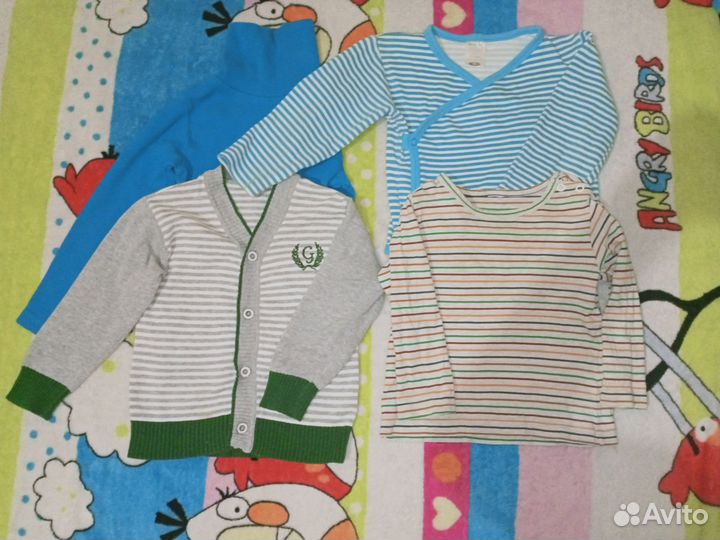 Детские вещи пакетом на мальчика 80 86