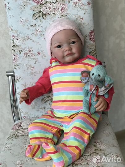 Кукла реборн в одежде новая