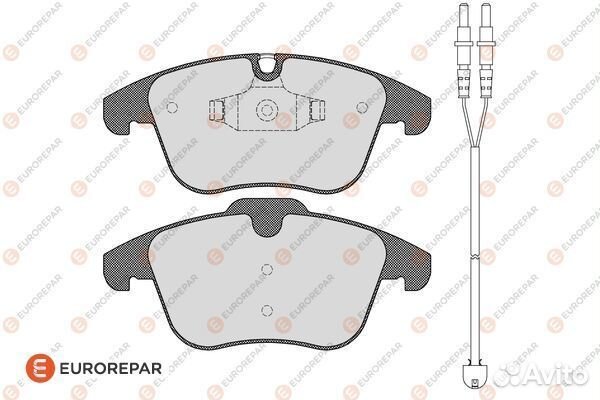 Колодки тормозные citroen C5 1.6-2.0 08- передн