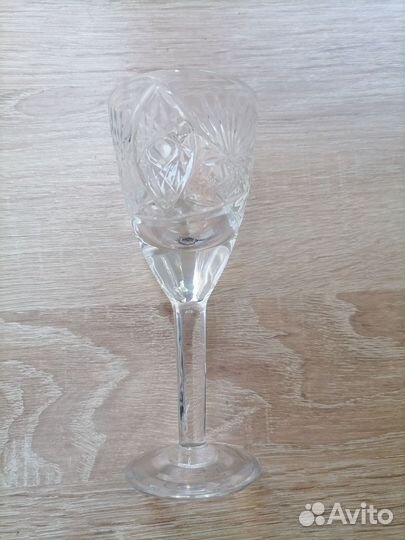 Хрустальные рюмки на ножке СССР