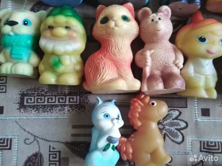 Резиновые игрушки СССР