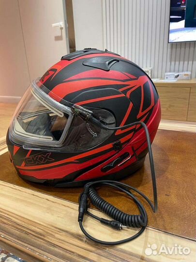 Шлем снегоходный с подогревом визора