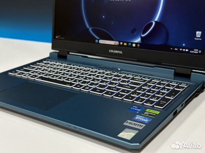 Игровой ноут 144Гц RTX4060 140W Core i5 12450H