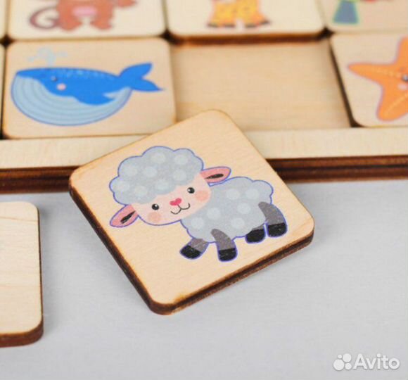 Деревянный Сортер-вкладыш