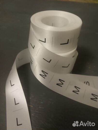 Бирки, этикетки для одежды, печать бирки