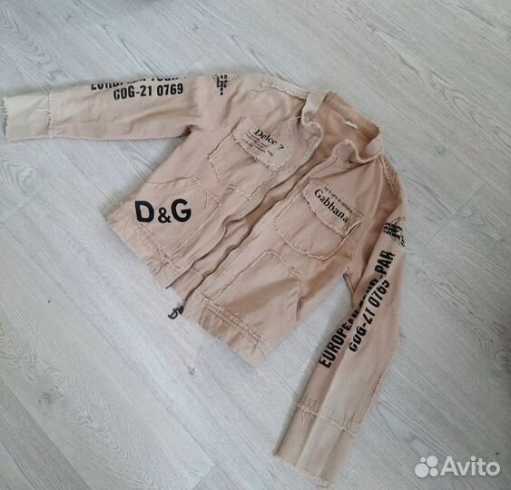 Куртка брендовая хлопок джинс