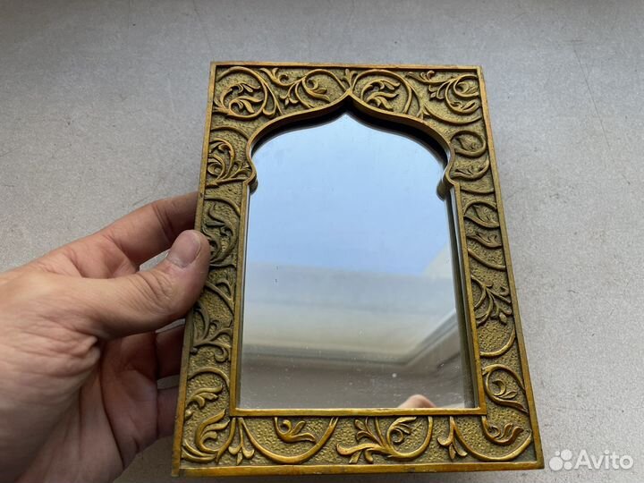 Зеркало чеканка винтаж СССР