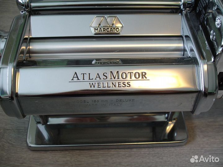 Marcato Atlasmotor Wellness 150mm и разные насадки