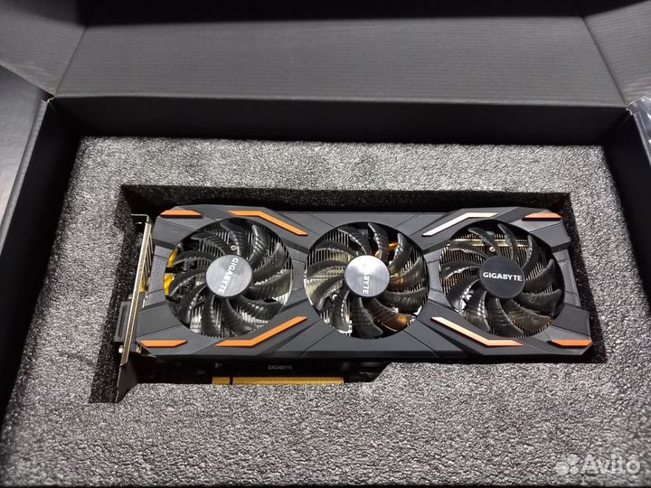 Видеокарта gigabyte GeForce GTX 1080