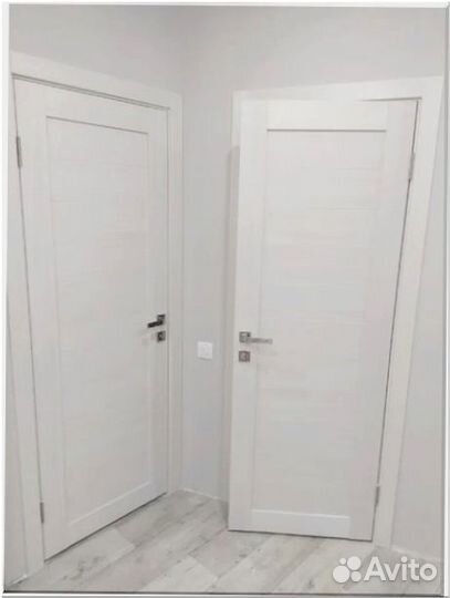 Межкомнатная дверь белая