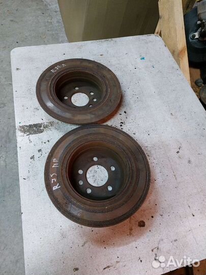 Диск тормозной задний rover 75