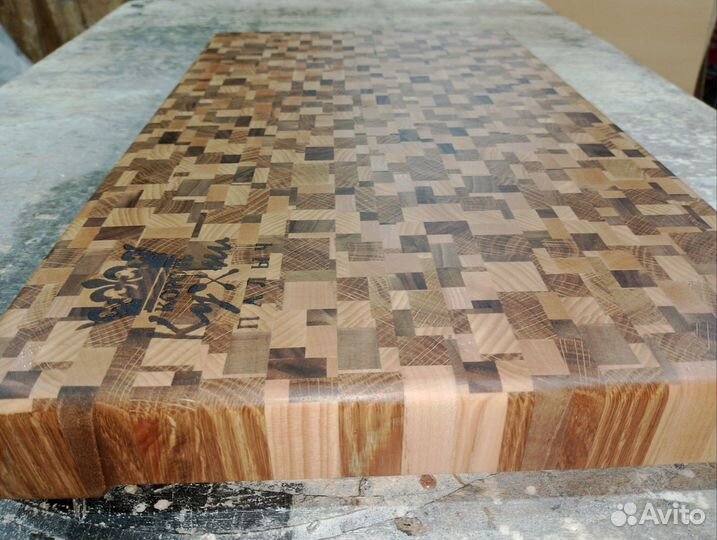 Разделочная торцевая доска для всех