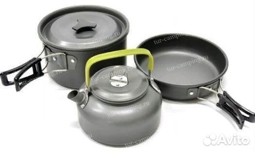 Набор посуды с чайником Coolwalk (DS308)