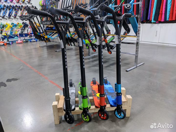 Трюковой самокат Stunt Step Pro 100мм колеса