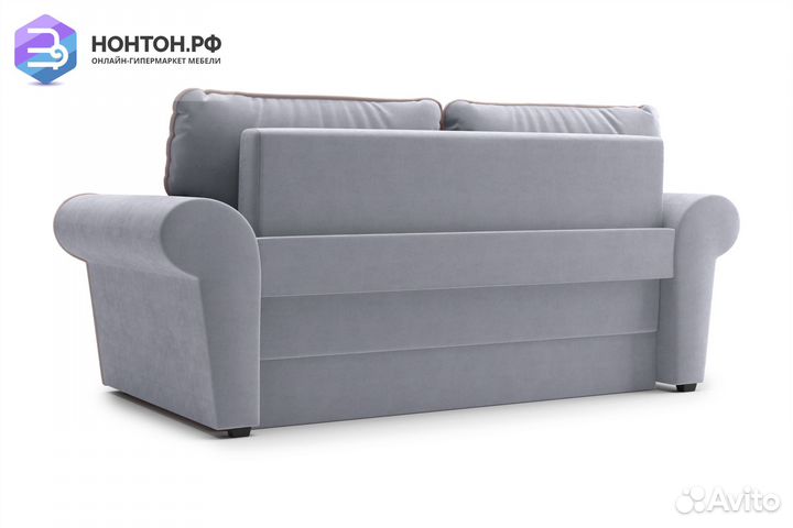 Диван еврокнижка Прованс серый