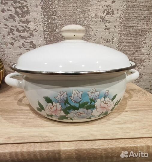 Кастрюля эмалированная СССР