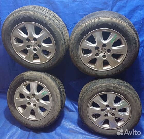 Диски литые r15 5114 с резиной dunlop