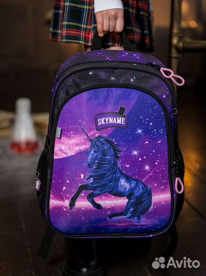 Рюкзак для девочки с единорогом