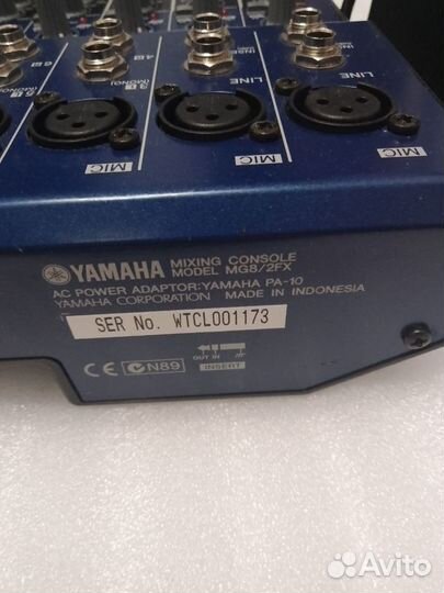 Микшерный пульт Yamaha MG8/2fx оригинал