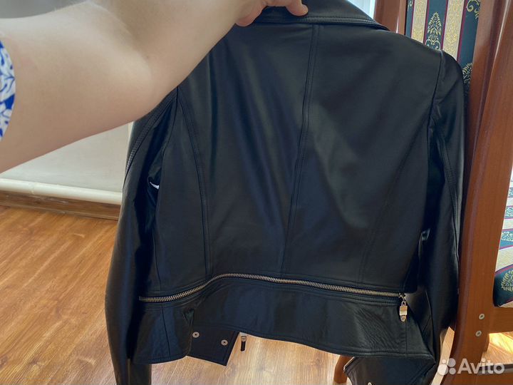 Кожаная куртка balmain