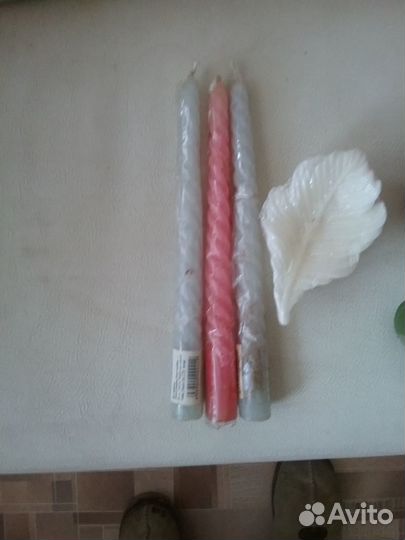 Набор свечей ароматизированных ручной работы