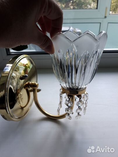 Светильники. Настенный.Хрусталь. Настольный.Винтаж