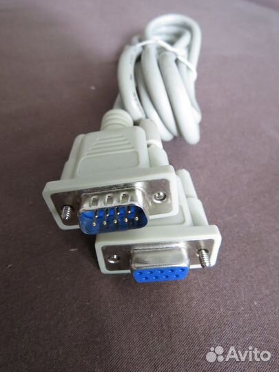 Кабель COM 9pin (m) - COM 9pin (f) новый