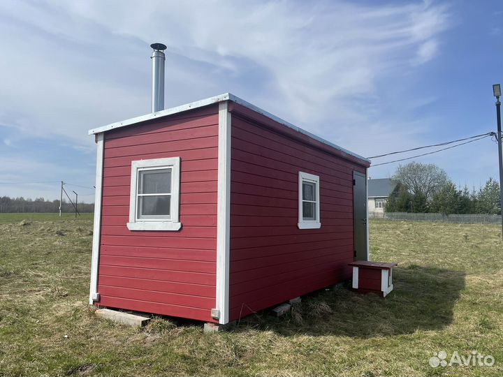 Садовый домик/вагончик/бытовка утеплённый